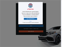 Tablet Screenshot of mercedesmarketing.com